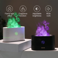 GlowMist Flame Humidifier – Colorful Light, Relaxing Aroma