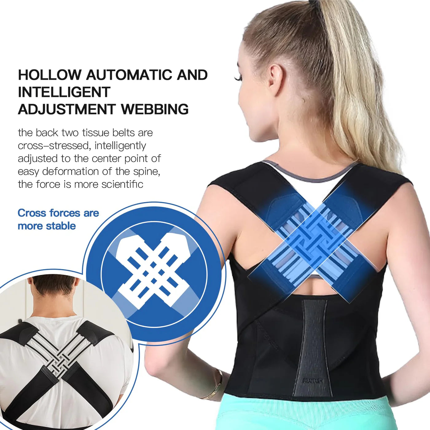 Posture Corrector – Relieve Back & Shoulder Tension